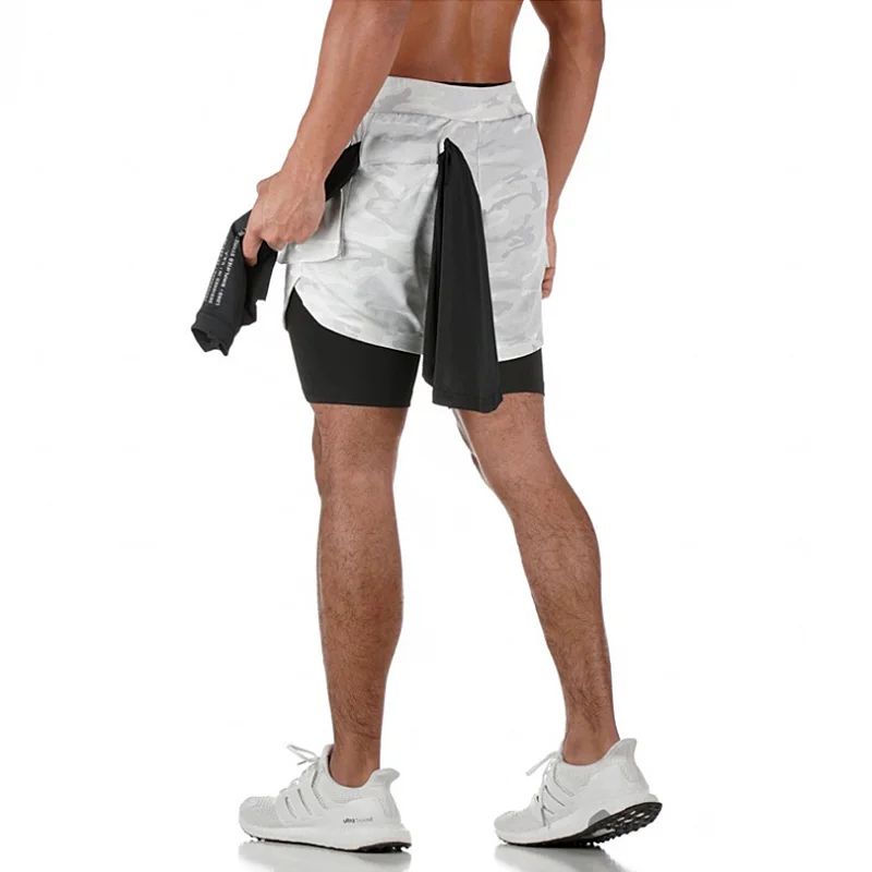 Мужская мода светильник Вес шорты для бега трусцой с внутренним карманом