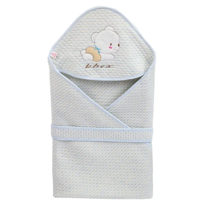 Cotton Baby Blanket Soft Infant Kawaii Envelop Swaddle For Newborn Girls Boys Sleepsack Parisarc Bedding Blankets | Мать и ребенок