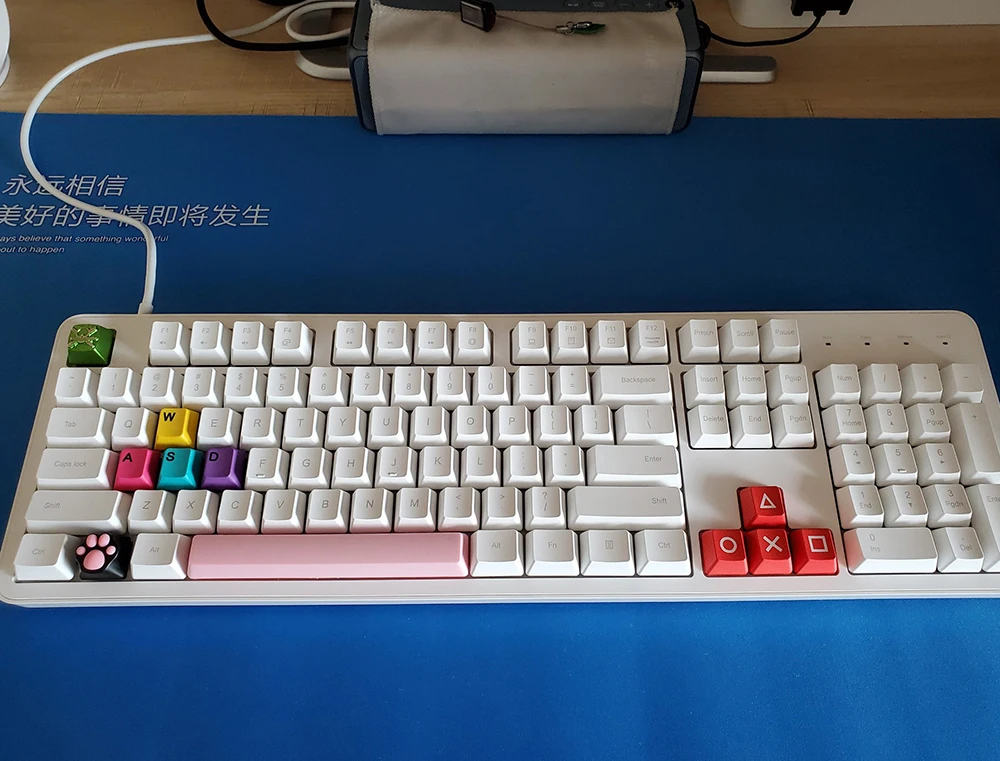 Колпачок клавиш PBT для механической клавиатуры Cherry Mx Switch Filco Ducky DECK IKBC OEM 6.25x
