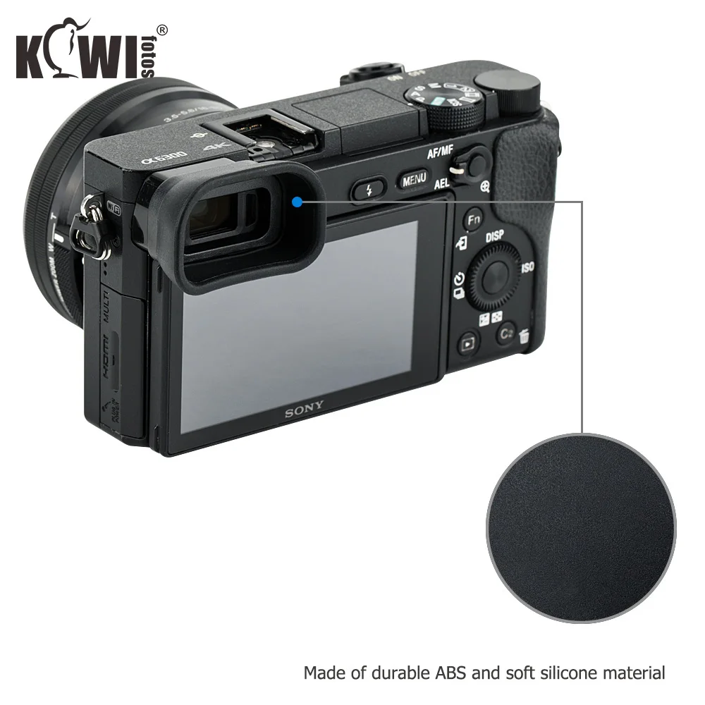 Обновленная мягкая камера видоискатель окуляр длинный наглазник для sony A6100 A6300 A6000 заменяет sony FDA-EP10