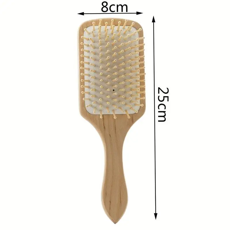 

Girl Long Hair Wooden Comb Scalp Massage Air Comb Hair Tool Styling H3B4