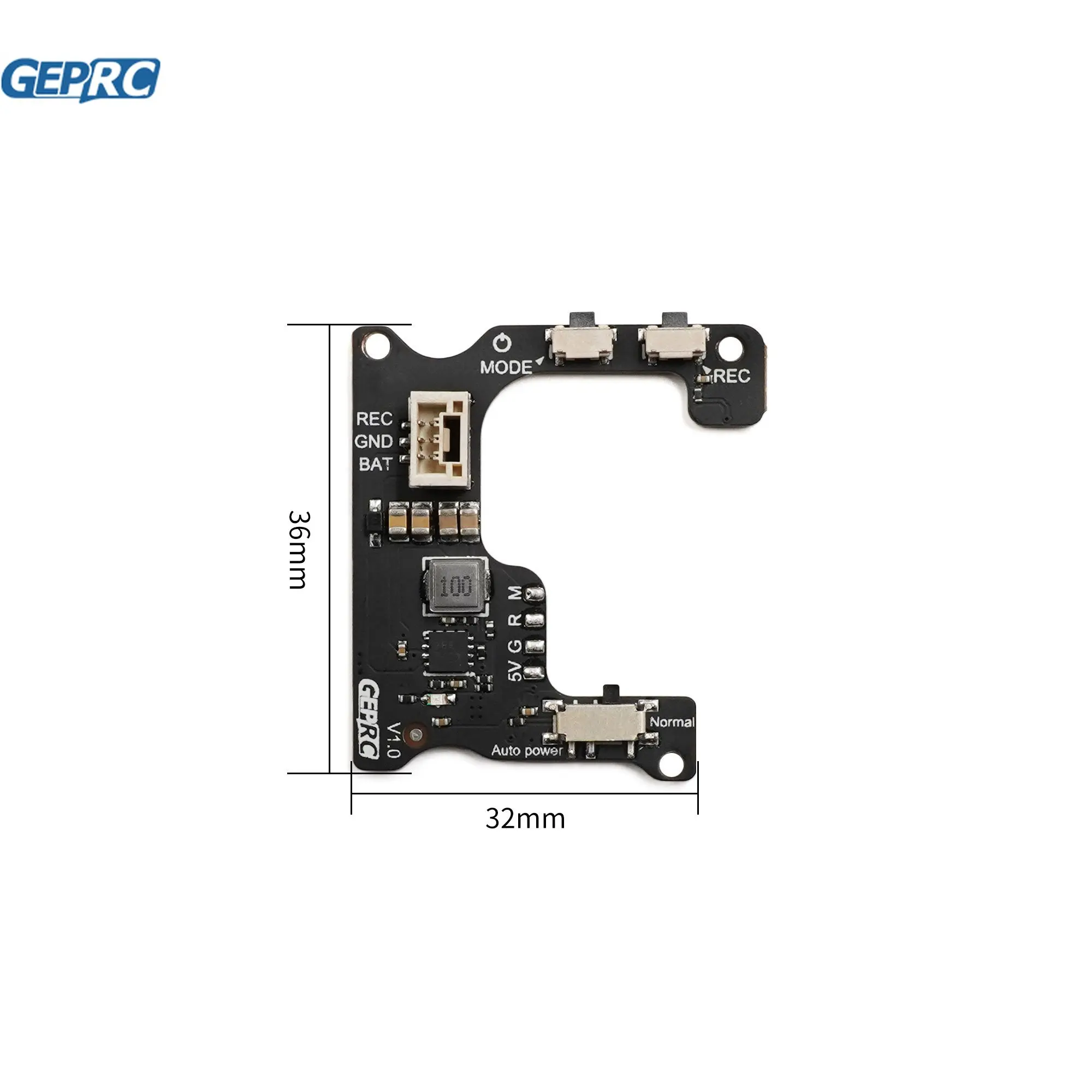 Голая доска GEPRC GoPro Hero 8 BEC для избавления от аккумулятора подходит