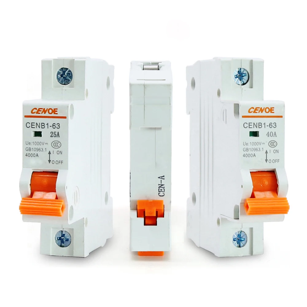 Превосходное качество автоматический выключатель постоянного тока на солнечной