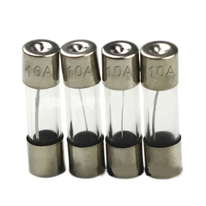 150 шт. 250V быстродействующие Стекло 5X20mm предохранители автомобиля трубка Ассорти