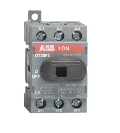 1SCA 104857 R1001 OT25F3 10136390 Выключатель-разъединитель серии OT (16-160A)
