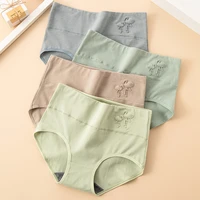 womens cotton underwear sexy lace panties fashion seamless comfort briefs plus size high waist abdominal underpants lingerie