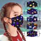 Рождественская Детская Регулируемая ветрозащитная многоразовая печатная Маска Для Лица женская Маска Для Лица Рождественская Маска