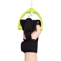 1pc anti slip stroke hemiplegia hand training rehabilitation auxiliary gloves fixed hand wrist support hand grip fitness