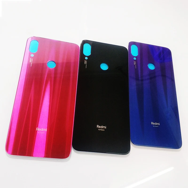 Xiaomi Redmi note 7 задняя крышка батареи 3D стеклянная панель Задняя Дверь Корпус чехол Замена для Redmi note7 чехол для телефона