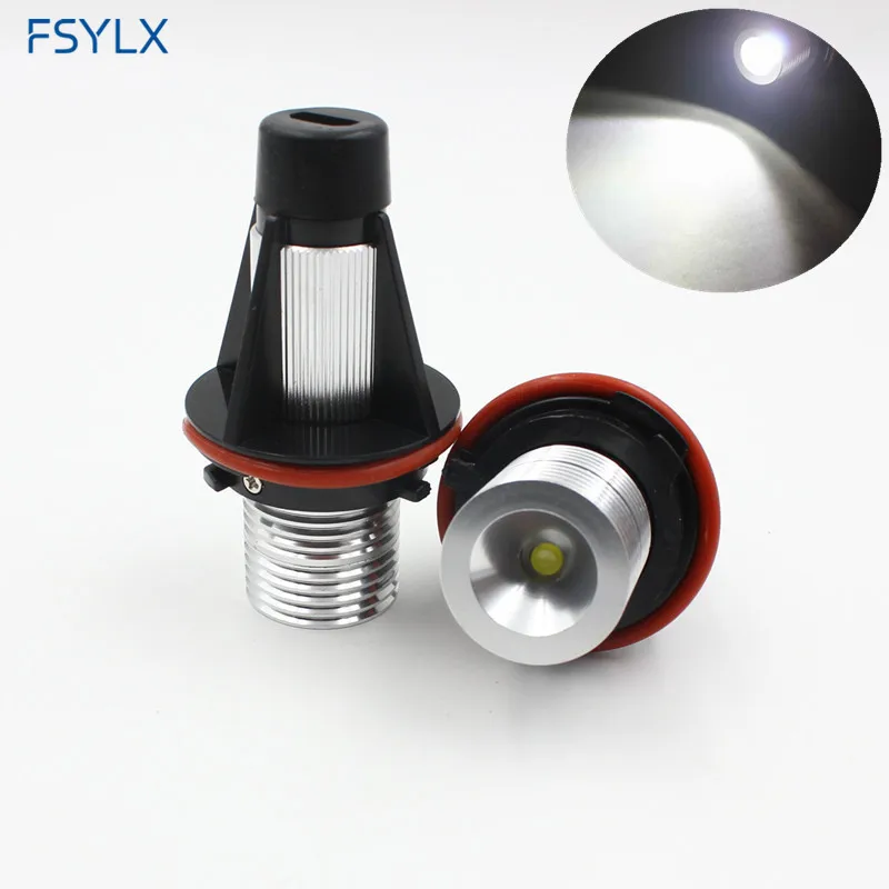FSYLX Canbus светодиодный маркер ангельские глазки halo rings для BMW E39 E60 E61 E83 E53 E66 X3 X5