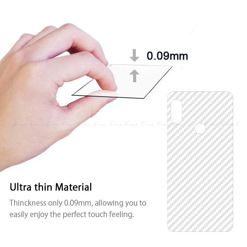 

5pcs 3D Carbon Fiber Back Cover Screen Protector Film For Xiaomi PocoPhone F1 Redmi Note 4 5 6 7 AI 4X 5A Prime Pro Not Glass