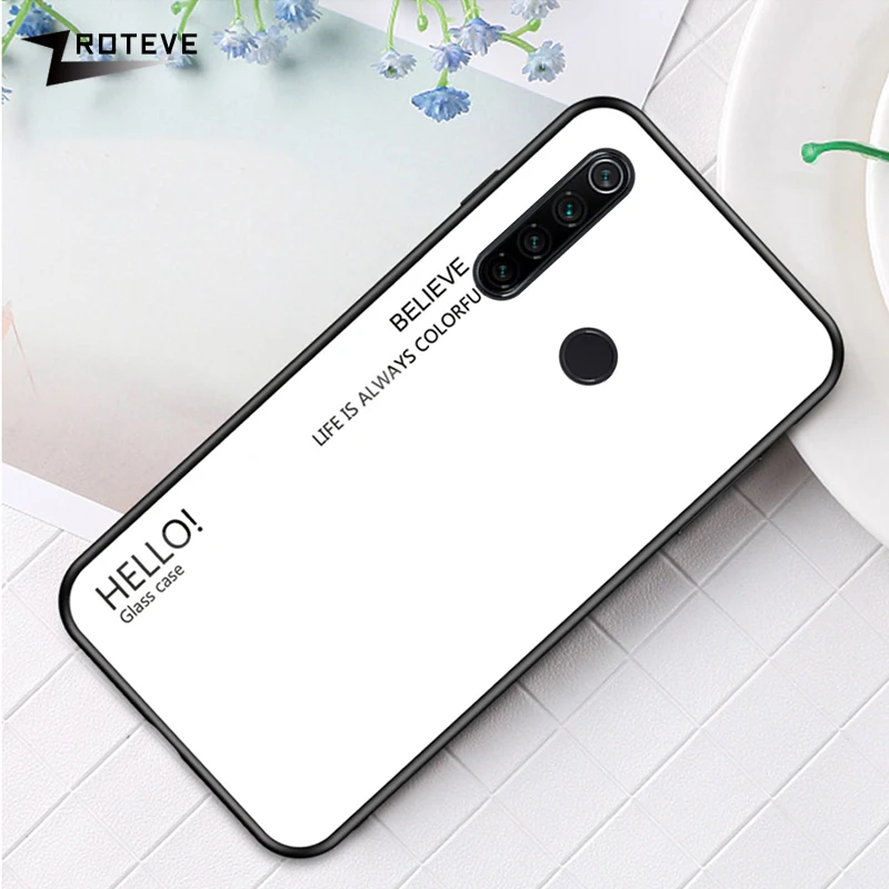Mi Max 3 Чехол Zroteve силиконовая рамка стеклянная крышка для Xiaomi 2 Обесцвечивающий