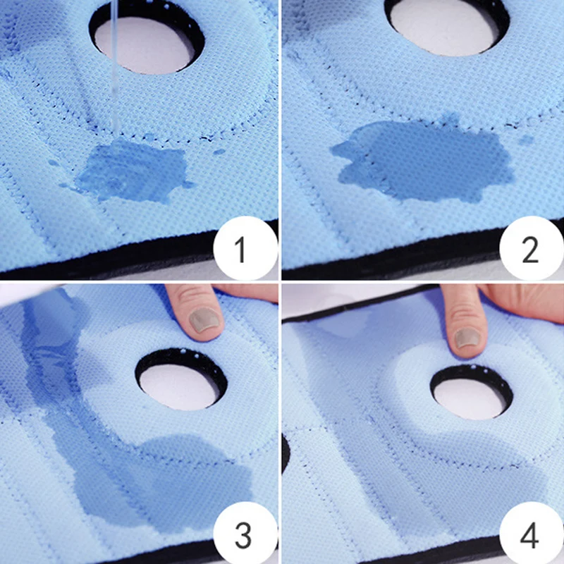 

Silicone Sports Knee Pads Strap Spring Support Climbing Cycling Running Basketball Sweat-absorbent Breathable ALS88