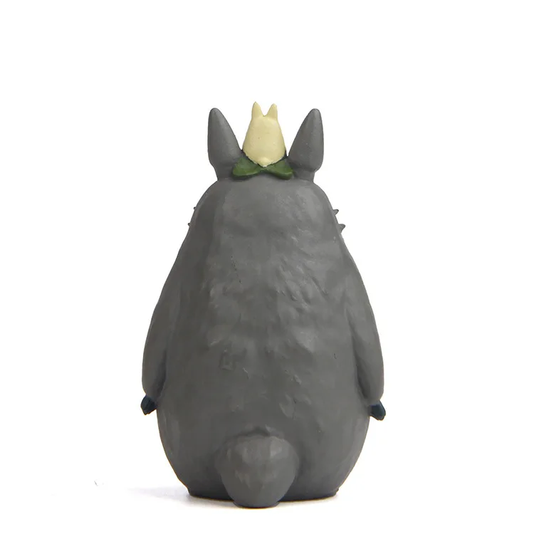 Ghibli Аниме верхняя одежда в виде листка лотоса фигурки Тоторо Настольная лампа с