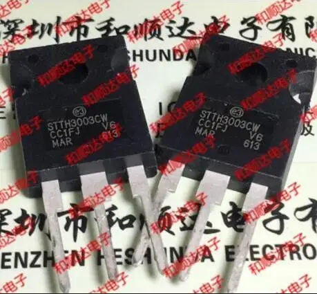 

Бесплатная доставка 20 шт. STTH3003CW TO-247 300V 30A