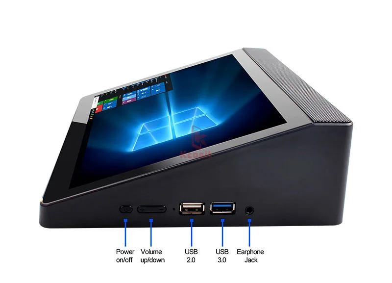 Промышленный мини ПК с ОС Windows 2021 настольный компьютер планшет 10 1 дюйма Intel J3355 4 Гб