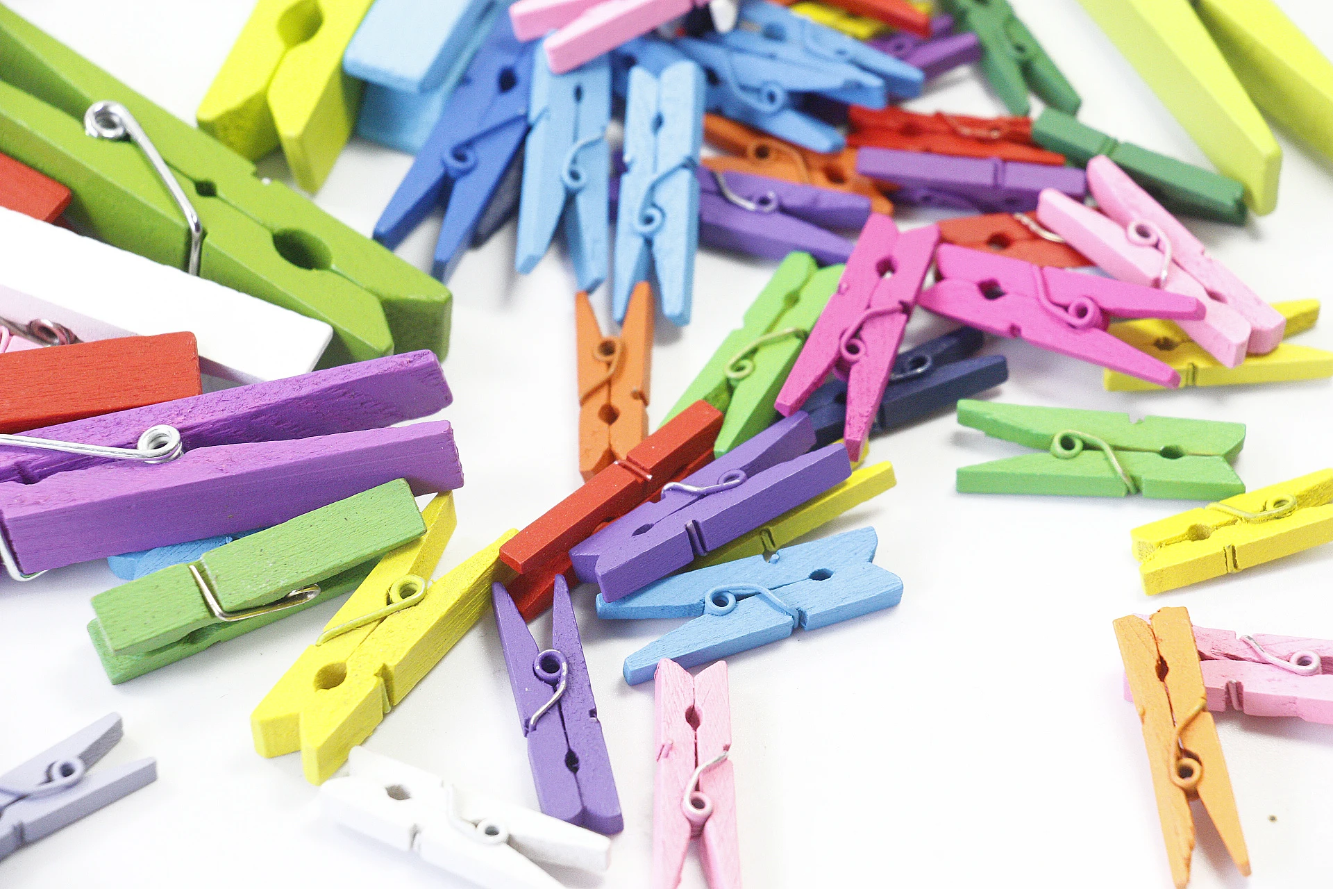 20 шт./упак. Цветной мини деревянный зажим фотоальбом Офис вечерние украшения