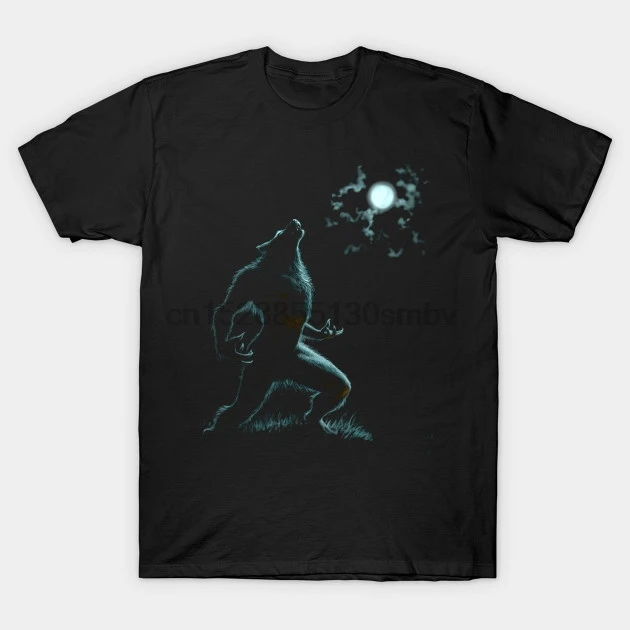 

Men tshirt Howl of the Werewolf Werewolf T Shirt women T-Shirt tees top