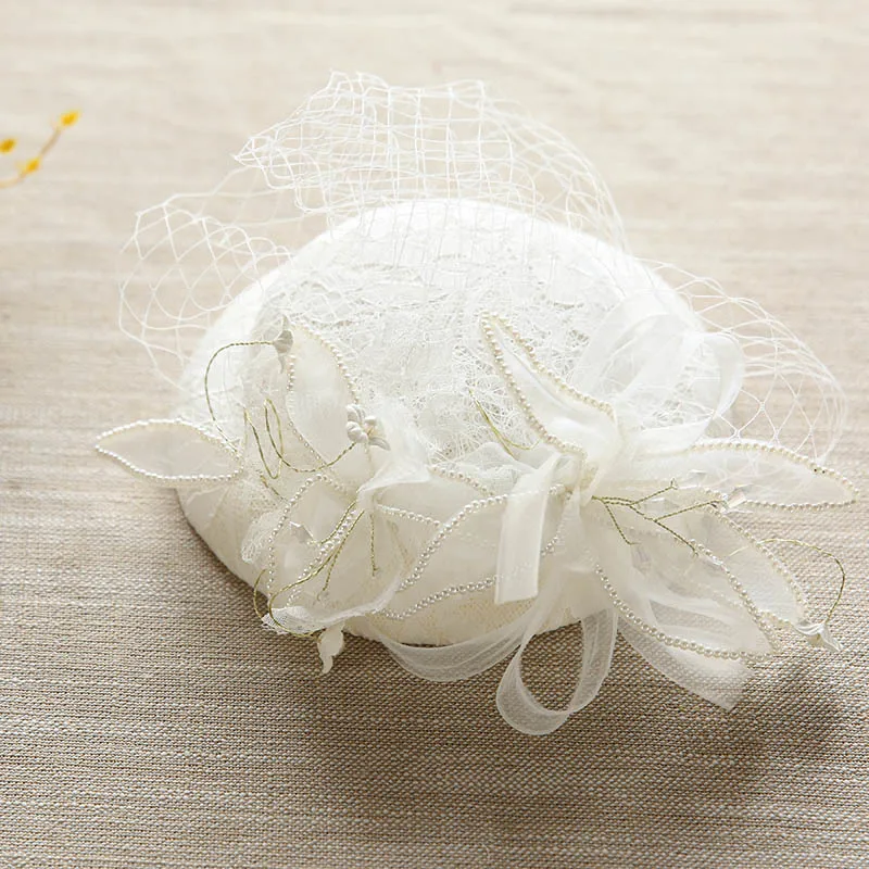 Mingli Tengda белые аксессуары декоративная шляпа головной убор для невесты изящная