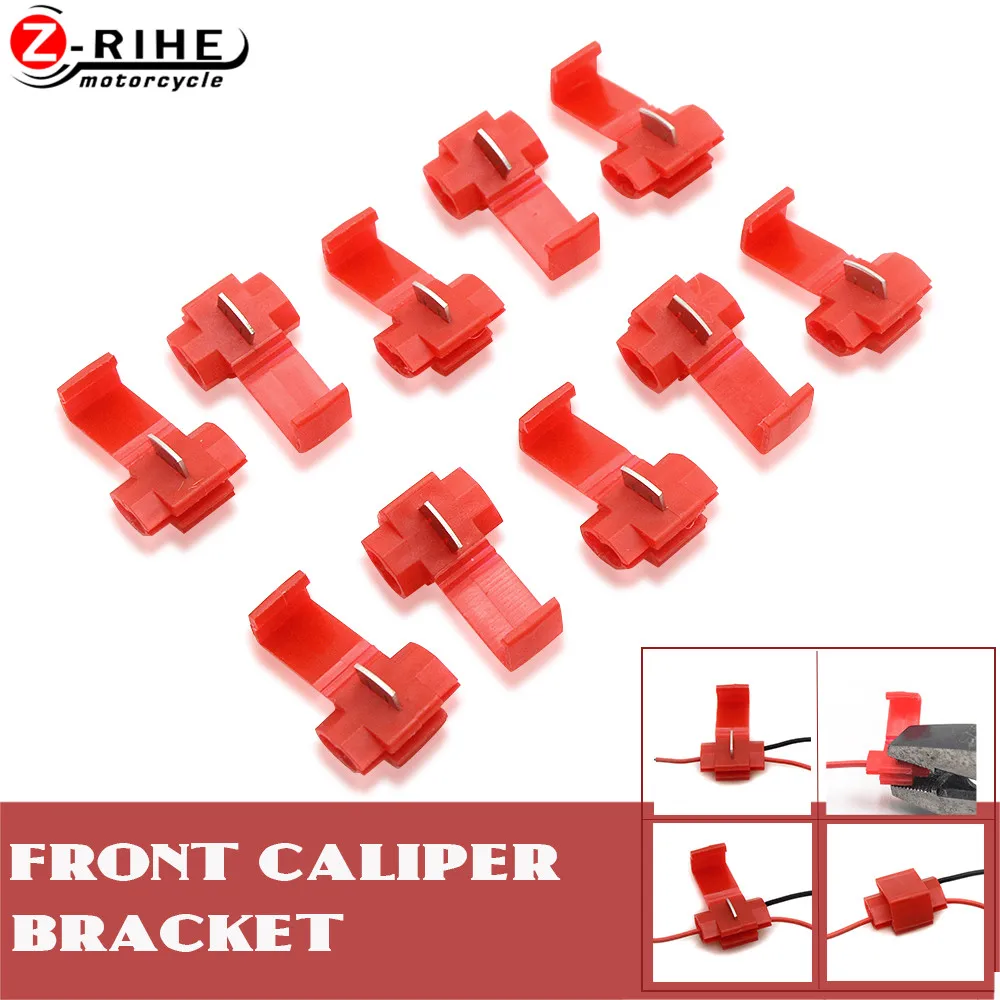 20 шт. мотоциклетные провода терминалы быстрый разъем проводки кабельный зажим AWG