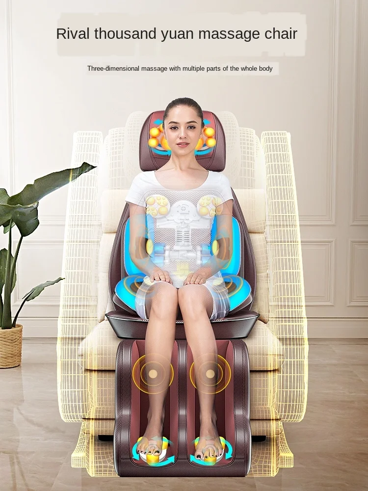 Плече и шейному позвонку Массажер шеи талии спины подушки стул