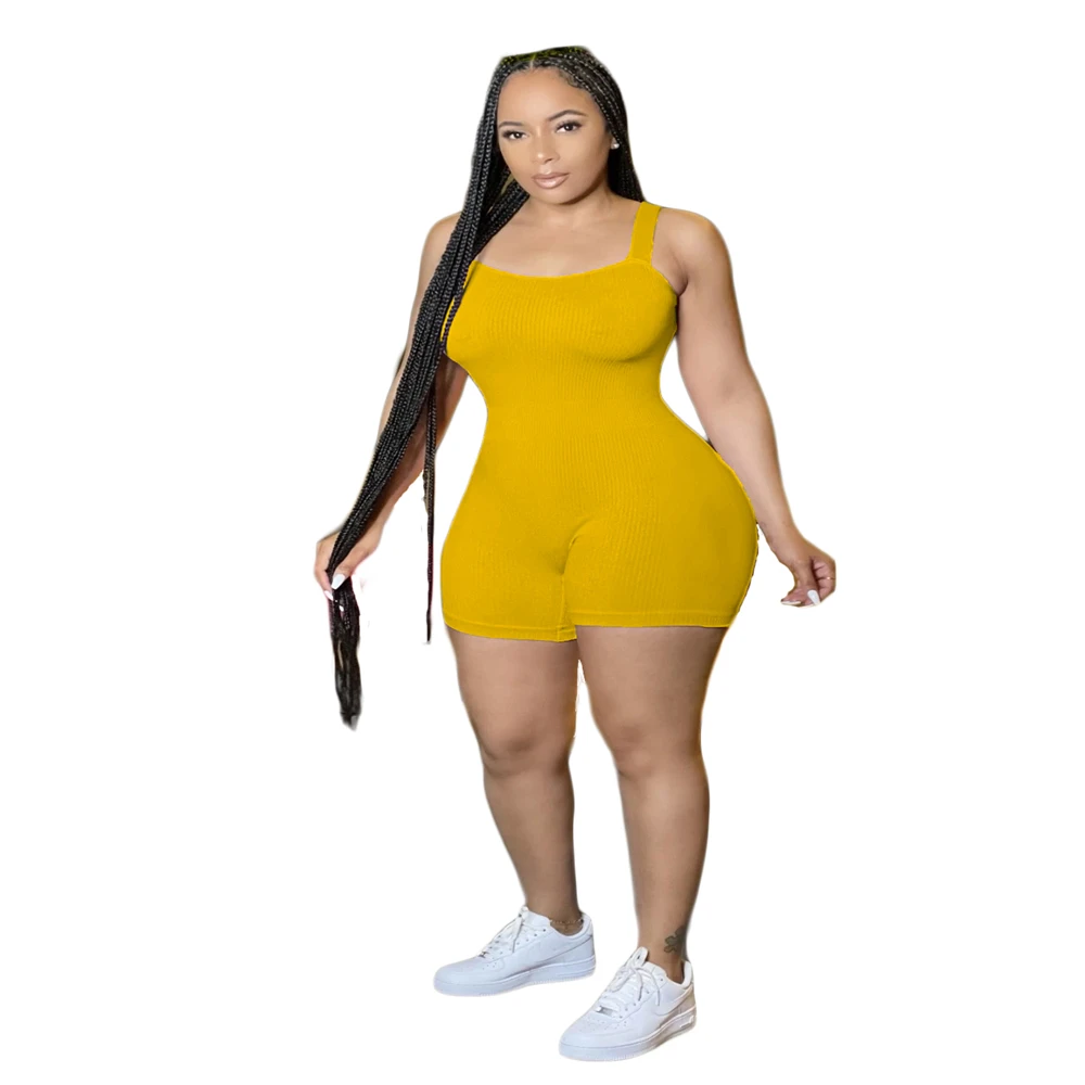 

Soft fabric running quantity r6433 short summer women's casual sports Jumpsuit in Europe and America