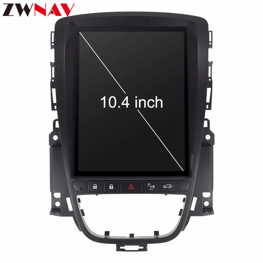 Verticl Tesla стиль Android 9,0 автомобильный мультимедийный плеер для OPEL Vauxhall Holden Astra J 2010-2013 радио gps-навигатор стерео головное устройство