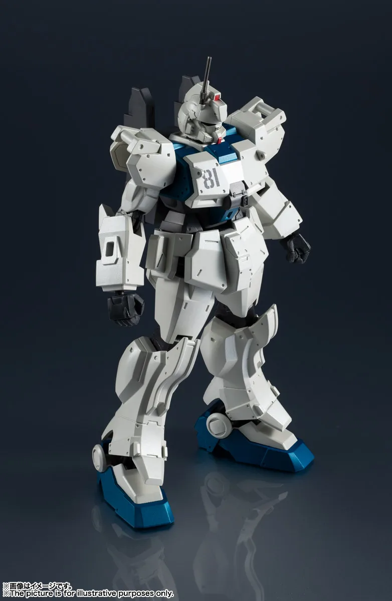Оригинальная экшн-Фигурка 15 см модель GUNDAM GU-08 EZ8 08MS японский комплект Аниме |