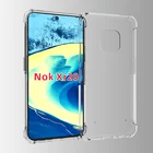 Совместимые Чехлы для Nokia XR20, прозрачный Противоскользящий противоударный Прочный гибкий чехол из ТПУ с защитой от царапин для Nokia XR20