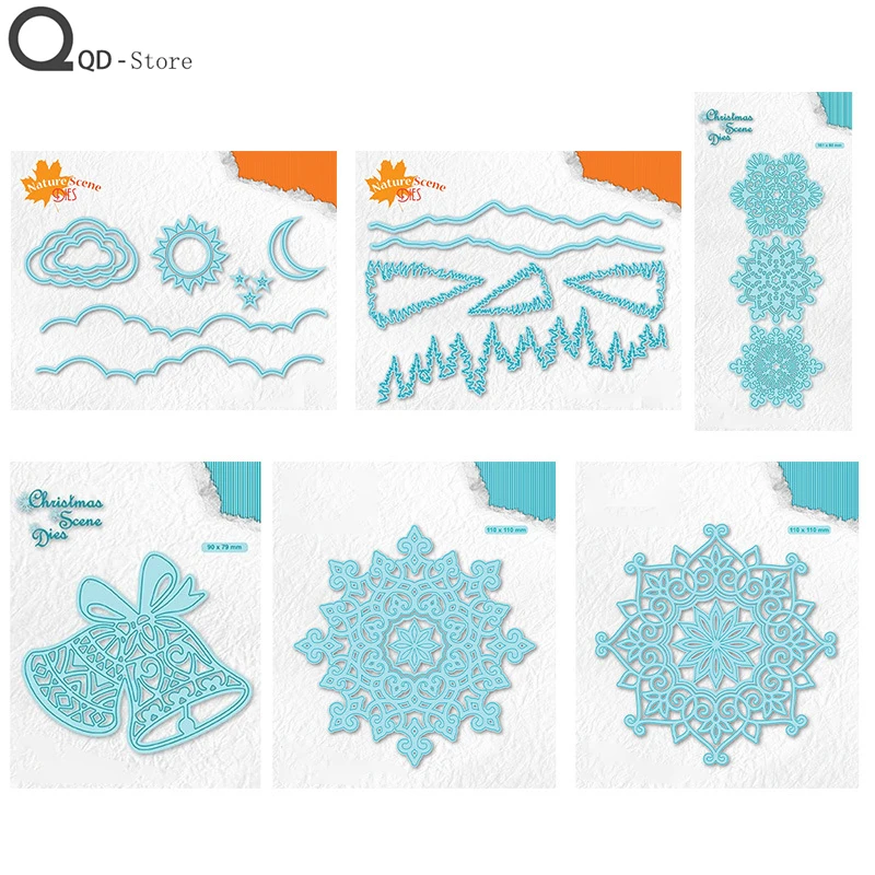 

Winter Series Model Cutting Dies New Dies Scrapbooking Mold Cut Handmade Tools DIY Craft Decoration Metal Cutting Dies New 2020