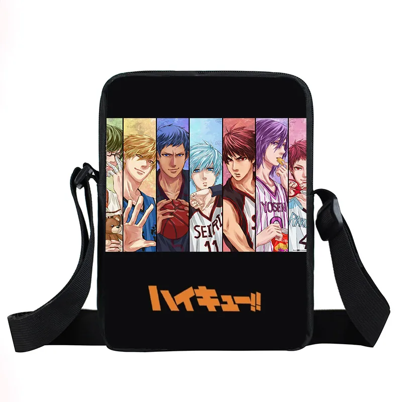 

Сумка кросс-боди Kuroko без корзины Basuke, женская сумка Kuroko No Tetsuya, сумка на плечо для путешествий, женская сумка для книг, сумка-мессенджер для от...