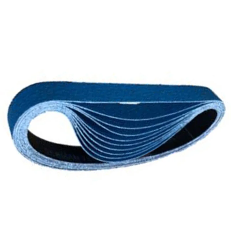 

9 Pieces Set 13mm X 457mmSanding Belts 60/80/120 Grit Backing File Zirconia Angle Grinder Machine Abrasive Tools