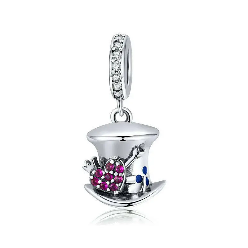 

Silver Charm Bead Pendant Charms Fit Women Beads Bracelets Jewelry Gift