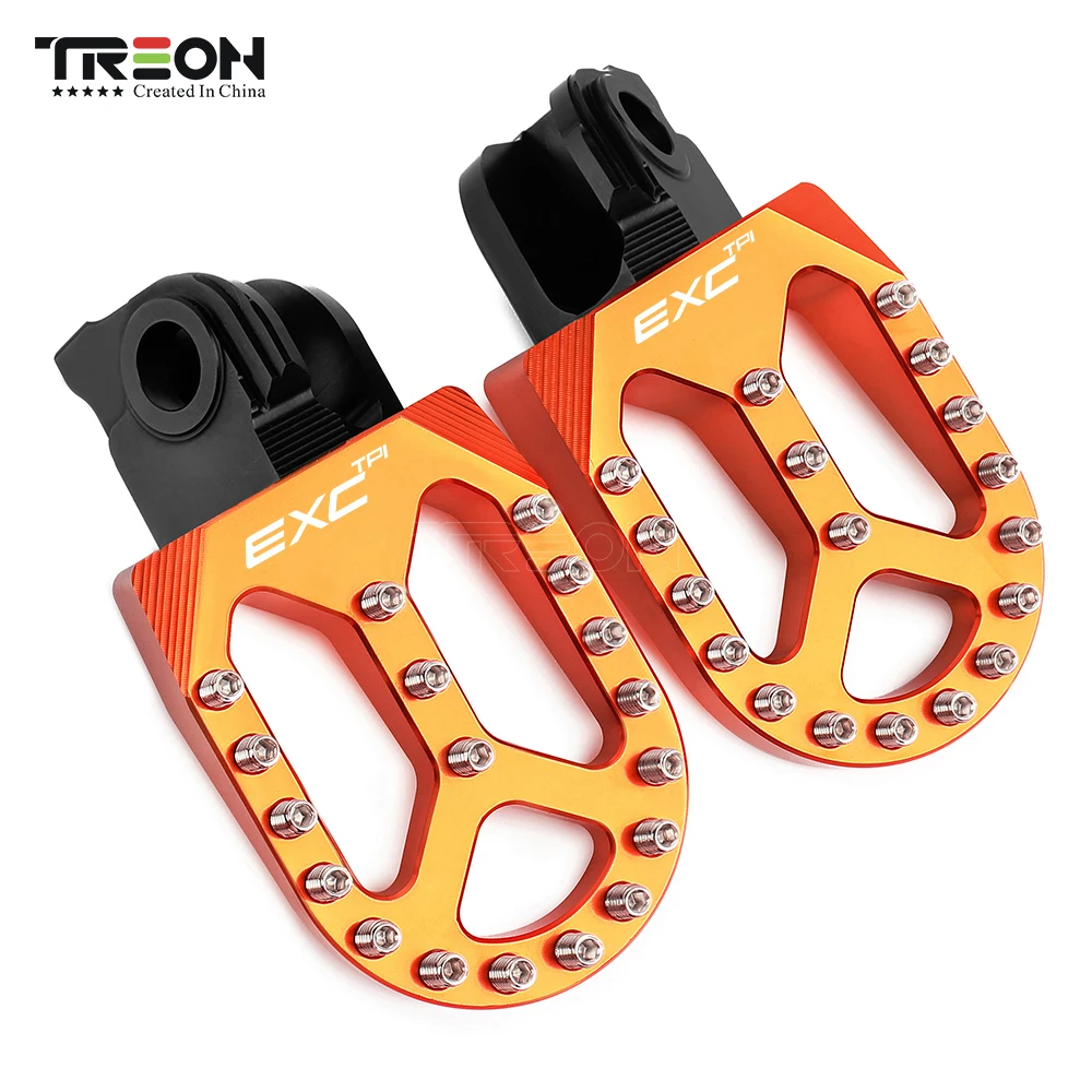 Подножки для мотоциклов с ЧПУ подножки педалей KTM EXC 1998 - 2013 2014 2015 2016 аксессуары |