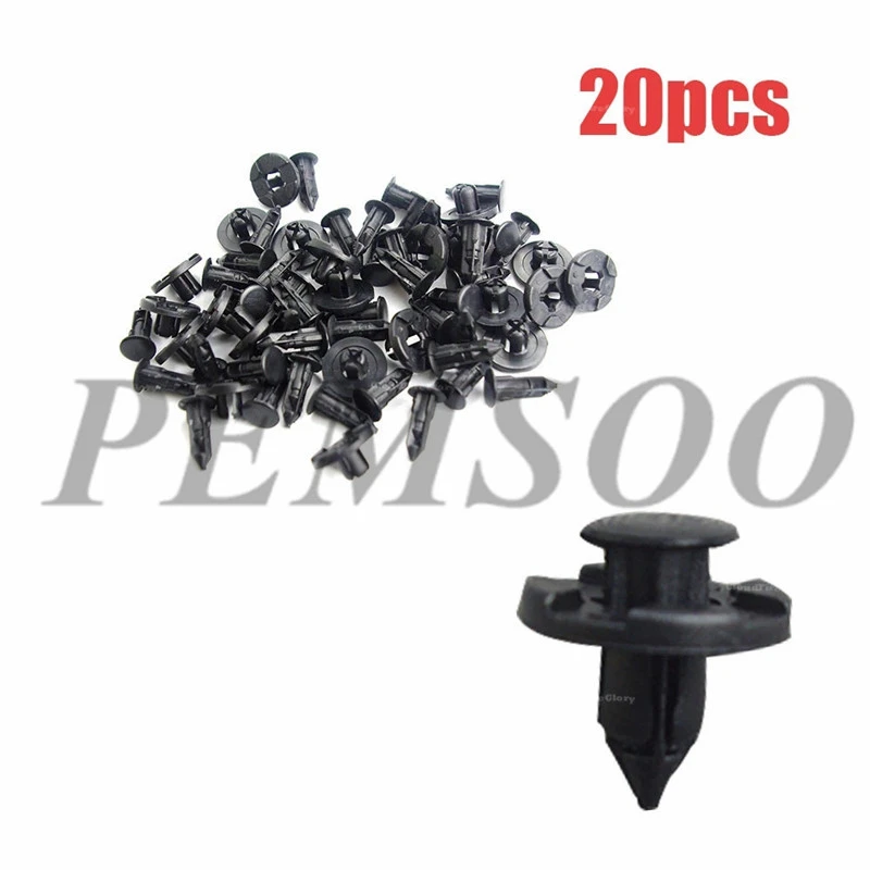 01553-2DR9A 20 шт. фиксаторы нажимного типа для крыла бампера Infiniti Nissan | Автомобили и