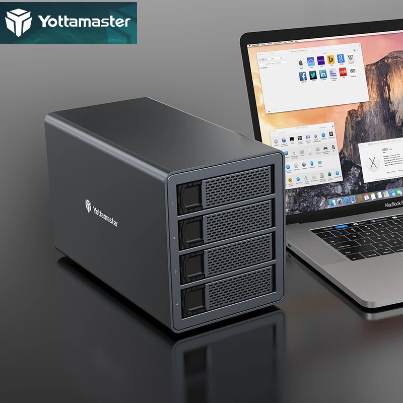 Корпус для жёсткого диска Yottamaster FS4U3 2 5 дюйма USB 3 к SATA 0 | Компьютеры и офис