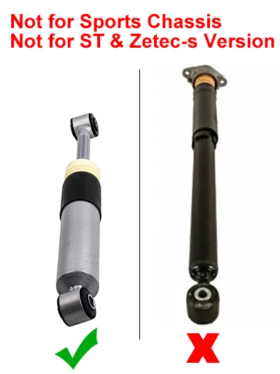 Комплект подвески Coilover Ford Fiesta Mk 6 Mark VI (Великобритания) 1 25 3 4 TDCi 2 0 16v (JH/JD) (01-08) -