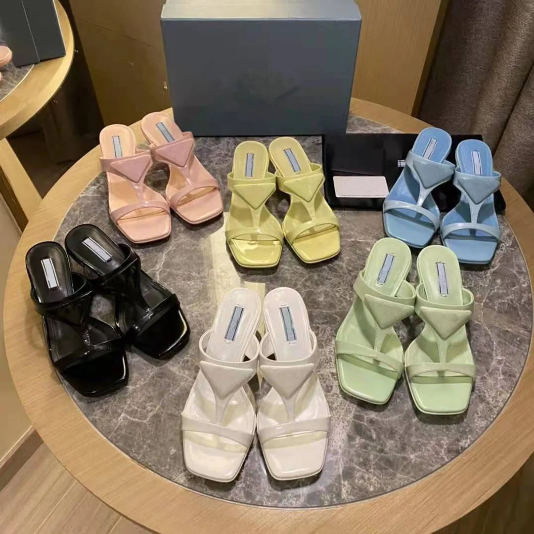 

Vallu 2021 summer new leather mid-heel fashionable and comfortable mid-heel all-match plain female sandals