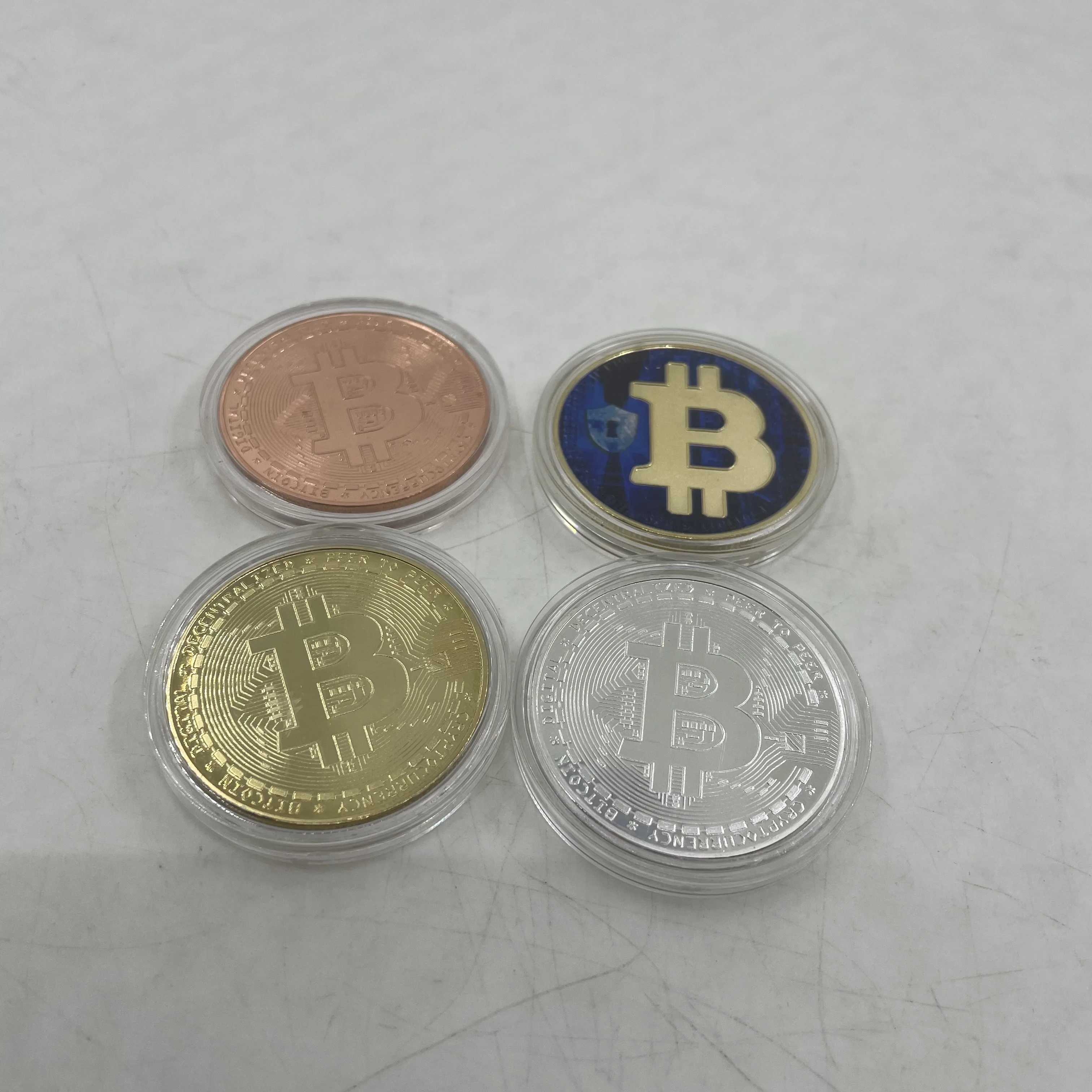 CO19 различные типы, золотой или серебряный цвет, Биткоин, BTC, криптовалюты, сувенирные коллекционные монеты