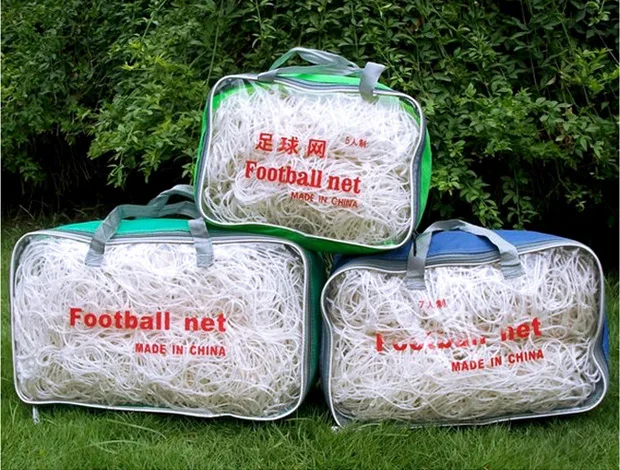 

Bold polyethylene football net standard 11 player 7 player 5 player children's soccer goal net