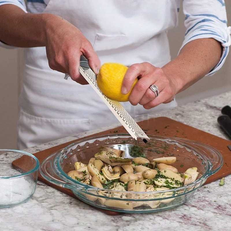 

Multifunction Stainless Steel Zester Cheese Chocolate Lemon Grater Microplane Rasp Fruit Zester Kitchen Good Helper Accessories