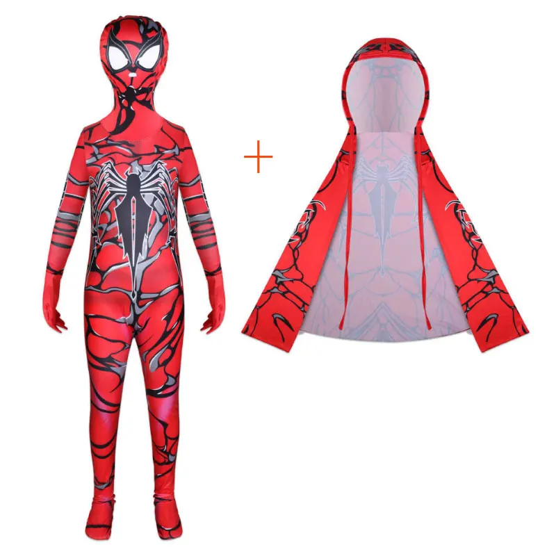 2020 Хэллоуин новый продукт мультфильм косплей костюм супергерой Паук форма