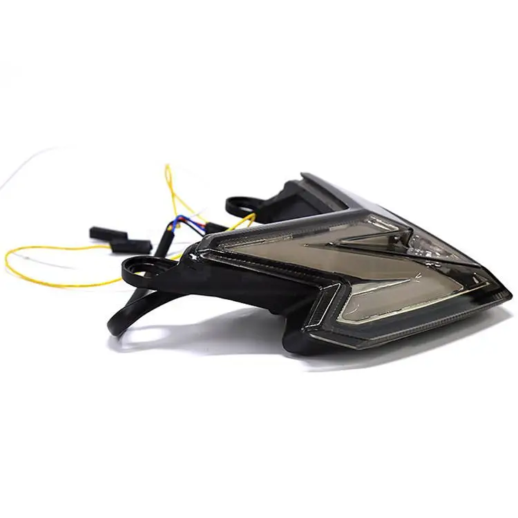 Мотоцикл LED Встроенный задний фонарь стоп сигнал поворота свет номерного знака