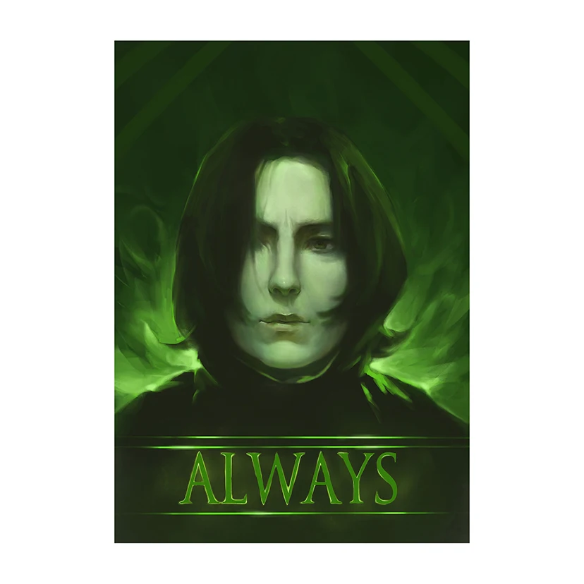 Домашний декор из рубашки профессора Снейпа, ручная работа, развлечение, крестиковое шитьё, вышивка бриллиантами JX670.