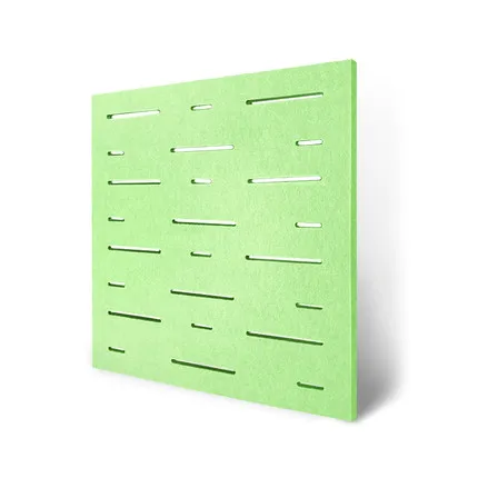 Green color B 1 коробка 10 шт экологичный звукопоглотитель перфорированный полиэстер материал акустические панели акустическая обработка стеновые панели - Цвет: Green color B