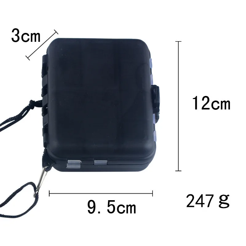 

176pcs Fishing Tackle Box Kit Fishing Accessories Kit Including Jig Hooks fishing Sinker weights fishing Swivels Snaps