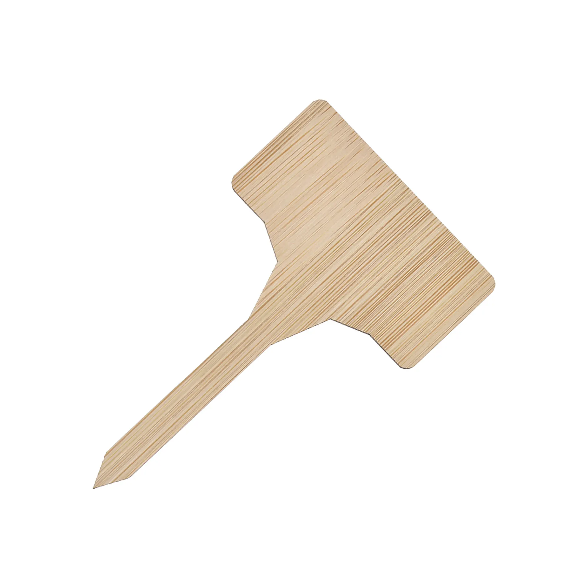 

Uxcell 6x3cm Bamboo Plant Label Stakes T-Type Sign Plants Tags for Garden Flowers 50 Pcs