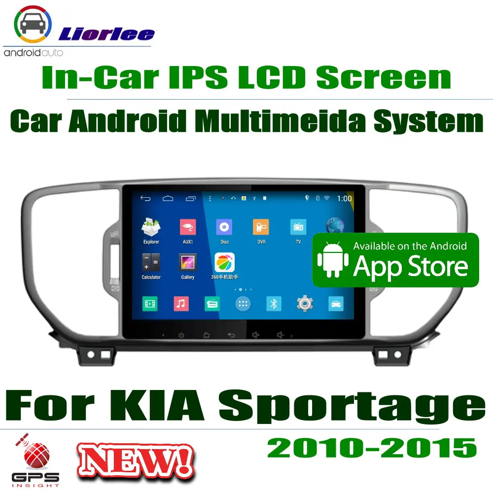 Автомобильный Android плеер 9 &quotIPS ЖК-дисплей Экран для Kia Sportage (QL) / KX5 2015-2019