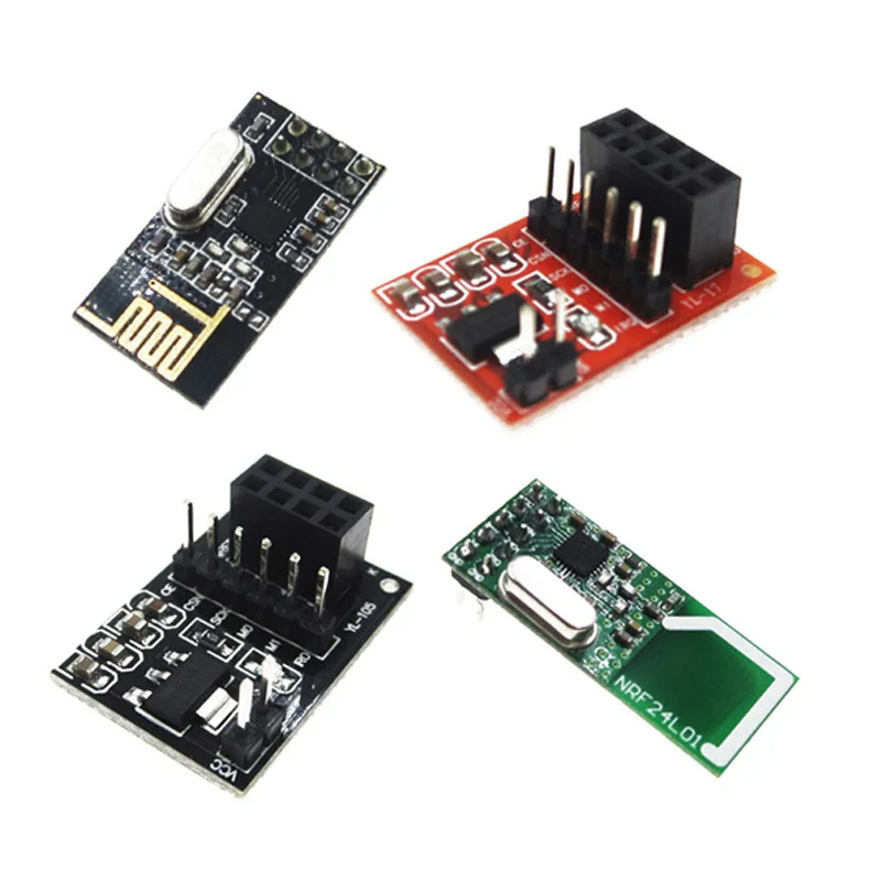 NRF24L01 + 2 4 ГГц РЧ беспроводной приемопередатчик 8/10Pin гнездо адаптера плата|Модули