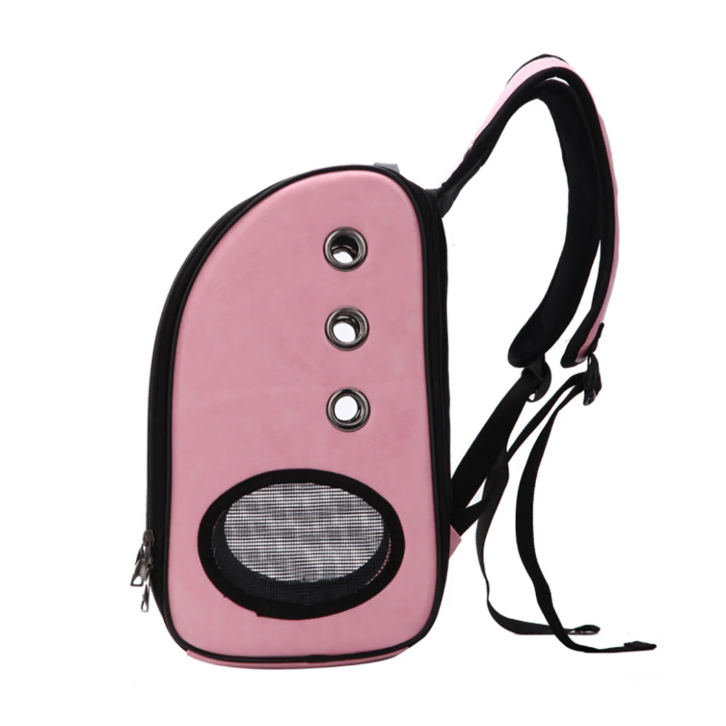 Портативный складной дышащий Видимый рюкзак для домашних животных прозрачные